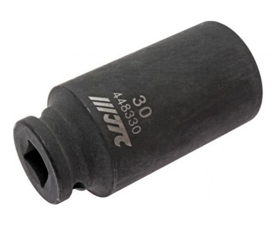 Головка торцевая 1/2” 30 12-ти гранная ударная тонкостенная L=82мм JTC 448330 