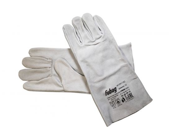 Сварочные краги без подкладки FUBAG FWGN 10GR серые 641182 