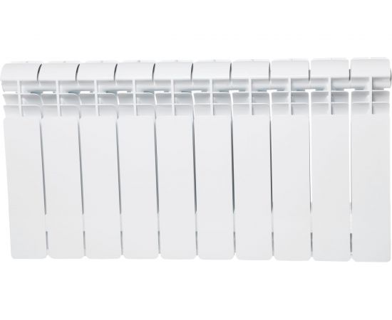 Алюминиевый радиатор Global ISEO 350 10 секций боковое подключение RQLAGI11GKOGIS 