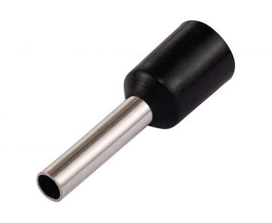 Наконечник-гильза Duwi Е1508, 1.5мм2, с изолированным фланцем, 25 шт./уп. 26686 0 