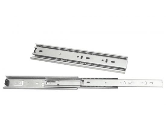 Шариковые выдвижные направляющие Laurus 450мм/42мм комплект 09028 – изображение 2