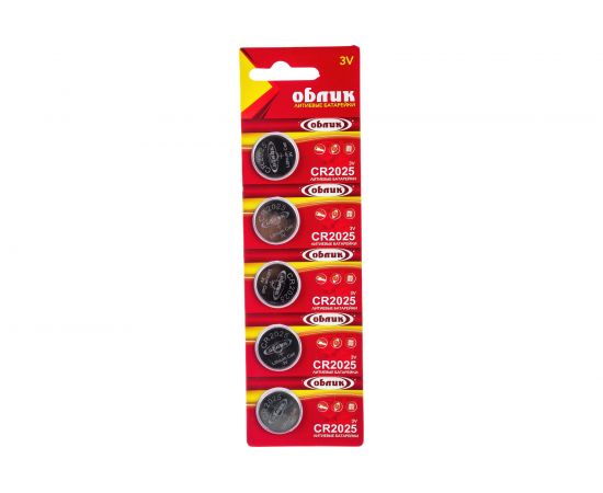 Литиевая батарейка Облик CR2025 52 – изображение 2