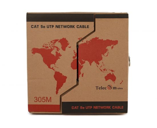 Кабель Telecom Ultra FTP 4 пары, категория 5е, бухта 305м p/n: TFS44050E – изображение 2