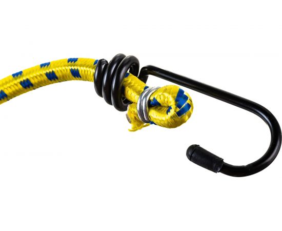 Стяжка для крепления груза DolleX эластичная, 8 мм х 40 см, 2 шт SPD-02 – изображение 2