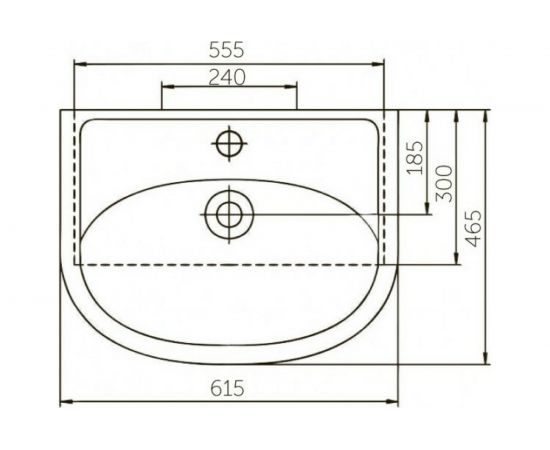 Мебельный умывальник Rosa УЮТ 60, Киров 414437 – изображение 2