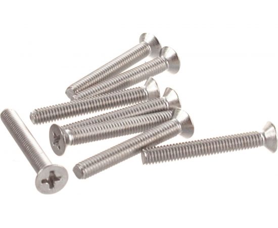 Винт с потайной головкой ЕВРОПАРТНЕР DIN 965 4х30 нержав. сталь 8 шт. G2 9652 1 – изображение 2