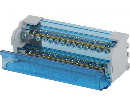 Шины на DIN-рейку в корпусе ЭРА NO22414 ШНК 2х15 L+PEN Б0043932 – изображение 2