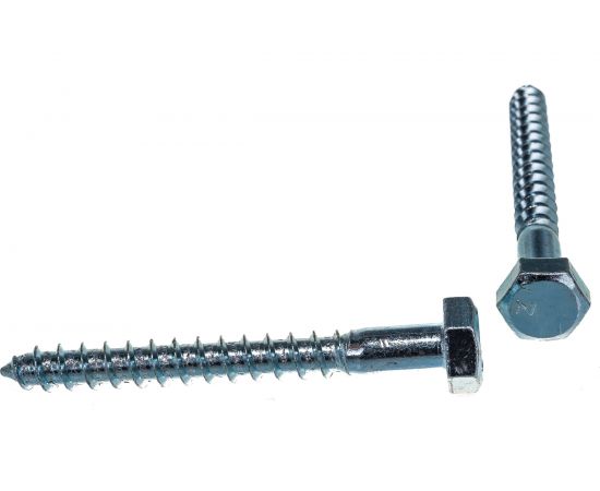 Шуруп для лаг и реек с шестигранной головкой BEFAST DIN571 10х90 100 шт GLF10090100S – изображение 3