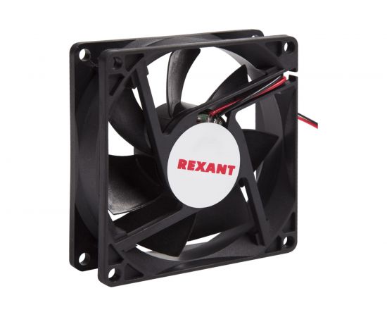 Осевой вентилятор для охлаждения REXANT RX 80х80х25 мм 24 В 72-4080 – изображение 3