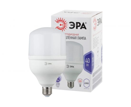 Светодиодная лампа ЭРА LED smd POWER 40W-6500-E27 Б0027006 – изображение 3