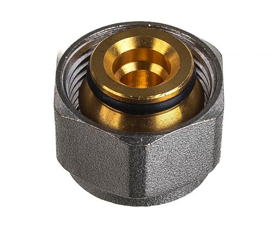 Обжимной коллекторный соединитель EUROS евроконус для PEX трубы O16x2 - 3/4" EU.ST3288030 16x2x34_k – изображение 3