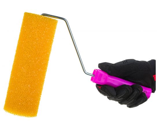 Валик в сборе KRAFOR ГРУБЫЙ (структурный поролон, D80/230мм, бюгель 6мм) 088-0250 54836 – изображение 3