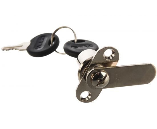 Мебельный замок Element 505 -11 белый цинк 1 шт 116810 – изображение 3