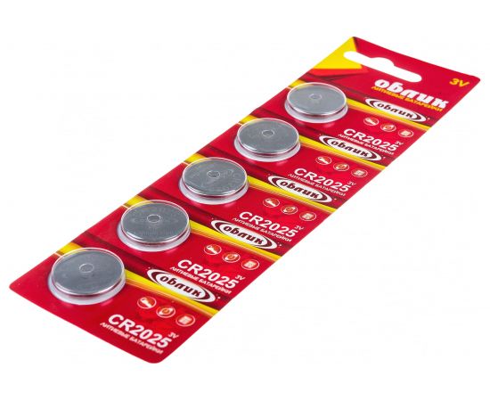 Литиевая батарейка Облик CR2025 52 – изображение 3