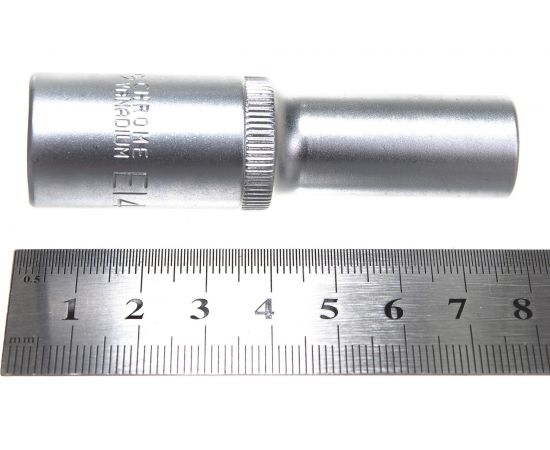 Головка торцевая высокая E14, 1/2"" АвтоDело 39224 15012 – изображение 4