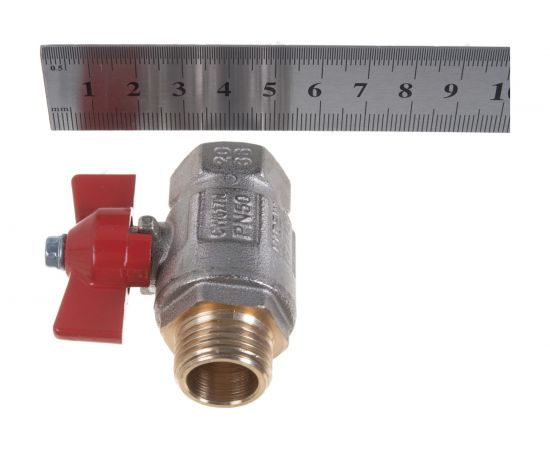 Шаровой кран ITAP муфта/резьба, полнопроходной, бабочка, 1/2 ART 093 ""IDEAL"" – изображение 4