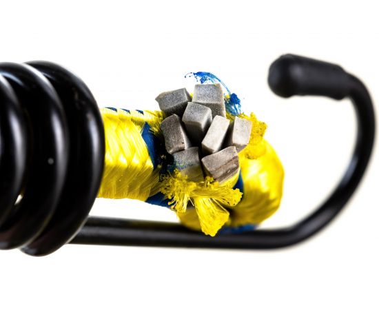 Стяжка для крепления груза DolleX эластичная, 8 мм х 40 см, 2 шт SPD-02 – изображение 4