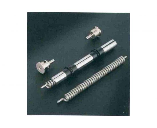 Барная пружинная петля одинарного действия ALDEGHI LUIGI SPA 101х89х35/17 мм, цвет: матовый чёрный, к-т: 2 шт + монтажный набор 88NO435 – изображение 6