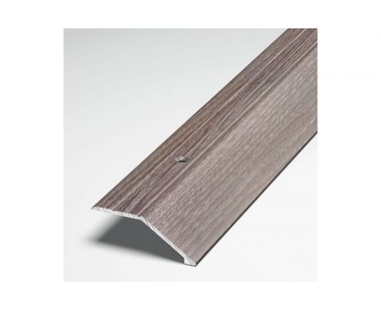 Порог разноуровневый алюминиевый (45 мм; 0.9 м; декоративный; дуб дымчатый) Лука УТ000022018 