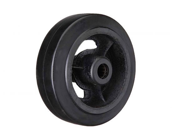 Колесо б/г обрезиненное без кронштейна D85 250 мм MFK-TORG 1080250 