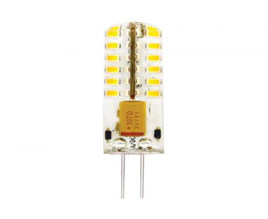 Светодиодная лампа Включай 4.0W G4 6000K 12V AC/ DC силикон 13х37 LED PREMIUM 1008047 