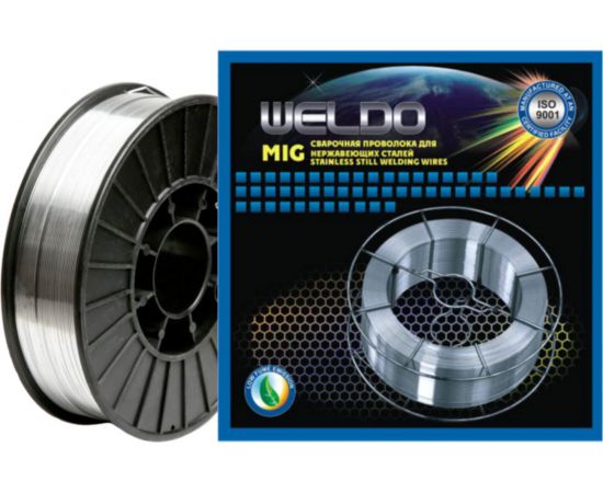 Проволока сварочная нержавеющая ER 316LSi (5 кг; 0.8 мм) WELDO X4107 