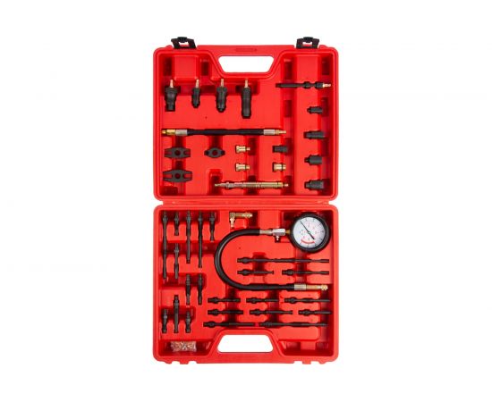 Компрессометр в наборе для дизельных и бензиновых ДВС WIEDERKRAFT WDK-214306D 