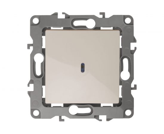 Выключатель с подсветкой ЭРА 12-1102-02 10АХ-250В, IP20, слоновая кость Б0014634 