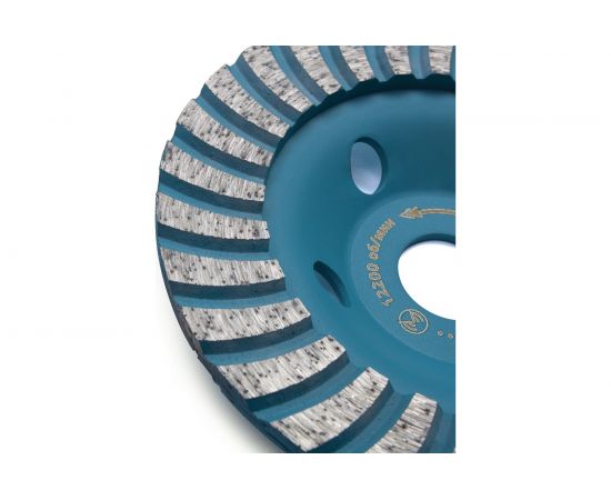 Круг алмазный чашечный турбо Basis (125х22 мм) MONOGRAM 086-426 