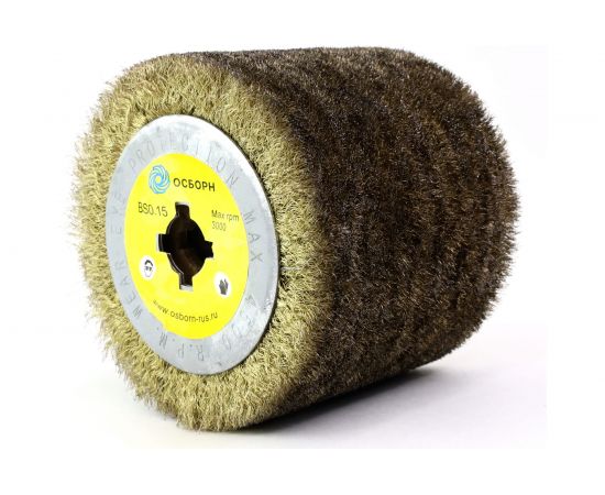 Щетка валик стальная 6-032 120 мм для щеточных шлифмашин ОСБОРН PLM.RB12010019BS015 
