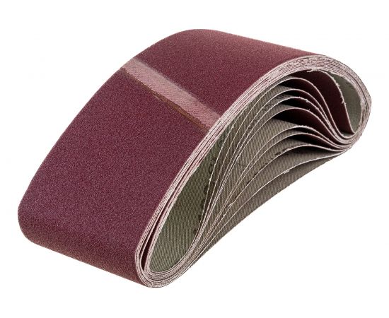 Лента бесконечная (10 шт; 533х75 мм, Р180) для шлифмашинки SKRAB 35818 