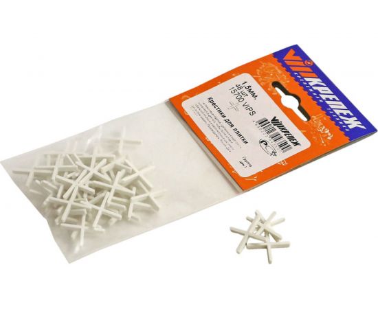 Крестики для кафельной плитки (48 шт; 1.5 мм) VIPкрепеж 15700 VIPS 
