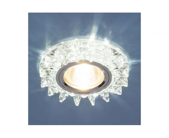 Встраиваемый светильник Elektrostandard 6037 MR16 SL зеркальный серебро a031519 