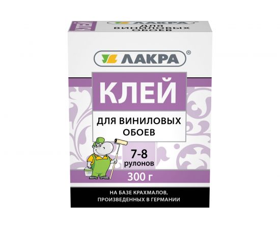 Клей для виниловых обоев Лакра 300 г Лк-00003798 