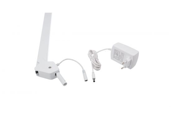 Настольная бестеневая лампа REXANT, струбцина 324 SMD LED теплое и холодное свечение 31-0410 – изображение 13