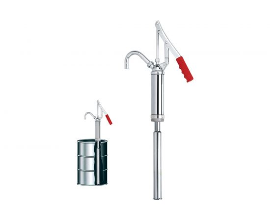 Ручной рычажный насос для жидкостей, на бочки 25-205л, 0.3л/такт AIST 67361400 00-00007941 – изображение 2