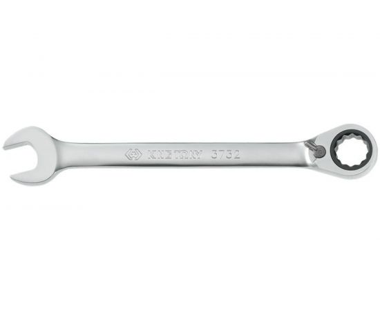 Трещоточный комбинированный ключ с флажковым переключением 8мм KING TONY 373208M 