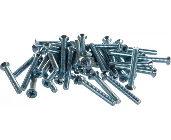 Потайной винт Метизный двор M8x60 DIN 965, 50 шт. 4607159067012 – изображение 2