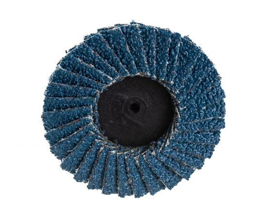 Круг лепестковый торцевой по металлу (50х22 мм; Р40; крепление Roloc) Русский Мастер РМ-70228 – изображение 3