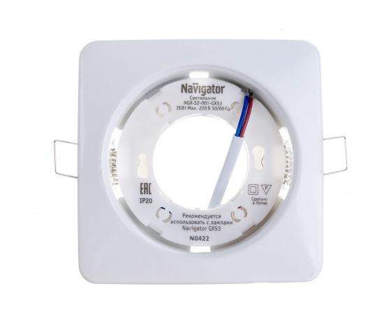 Светильник Navigator NGX-S2-001-GX53 Белый 14213 – изображение 3