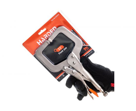 Сварочные зажимные клещи HARDEN тип С, 280мм. 560638 – изображение 3