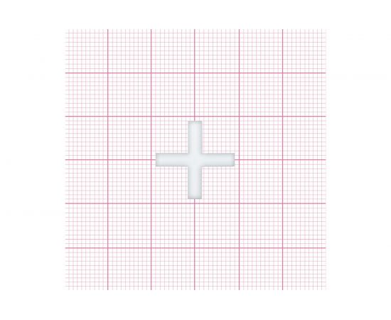 Крестики для кафеля (100 упаковок по 150 шт; 3 мм) Biber 55604 тов-080350 – изображение 3