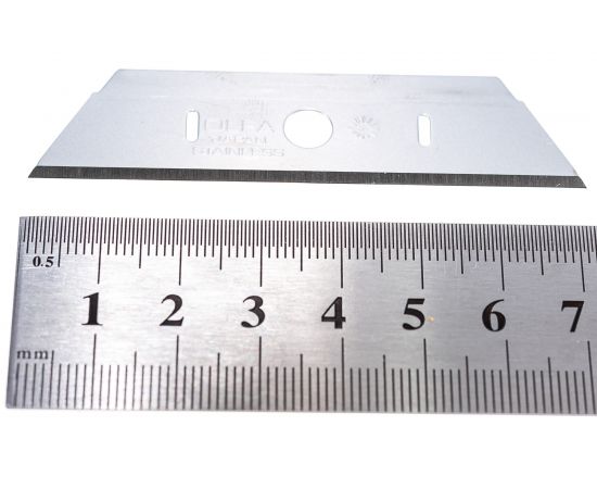 Лезвие трапециевидное (10 шт) для OL-SK-12 OLFA OL-SKB-2S/10B – изображение 3