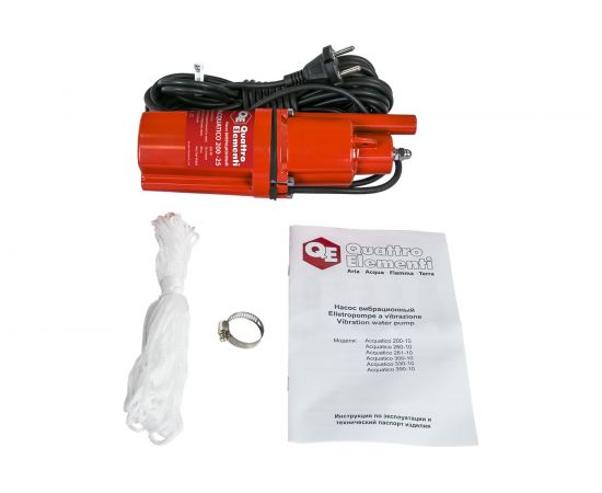 Вибрационный насос QUATTRO ELEMENTI Acquatico 200-25 кабель 25 м 919-068 – изображение 3