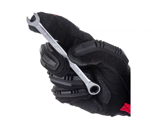 Трещоточный комбинированный ключ с флажковым переключением 8мм KING TONY 373208M – изображение 2