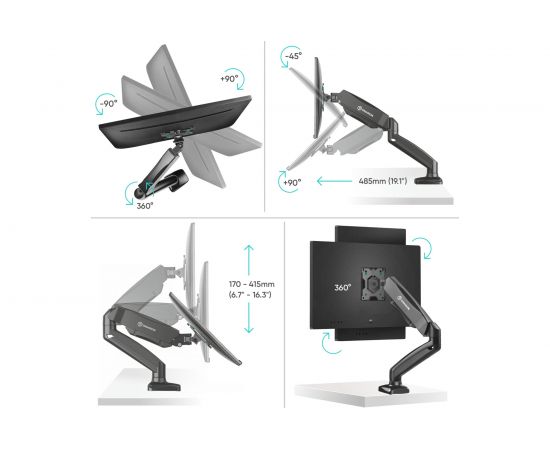 Кронштейн ONKRON G80 BLACK 2000043786 – изображение 3