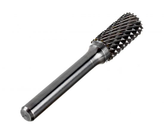 Борфреза твердосплавная цилиндрическая с торцевыми зубьями тип B ZAYS ROTORICA B1020X06 – изображение 3