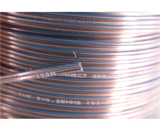 Акустический кабель PROconnect 2х0,25 кв.мм, прозрачный BLUELINE, бухта 100 м 01-6201-6 – изображение 3