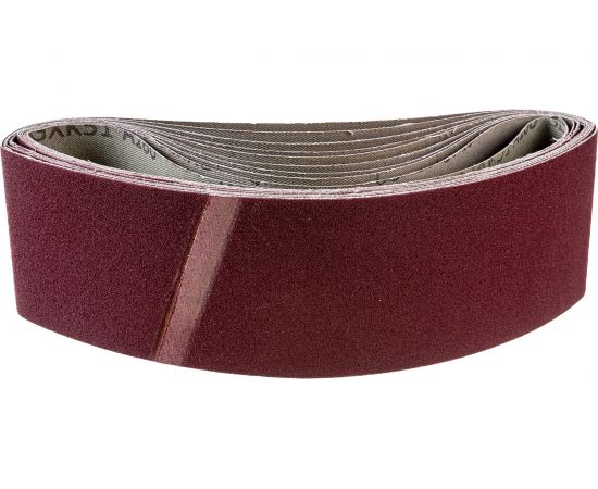 Лента бесконечная (10 шт; 533х75 мм, Р180) для шлифмашинки SKRAB 35818 – изображение 3