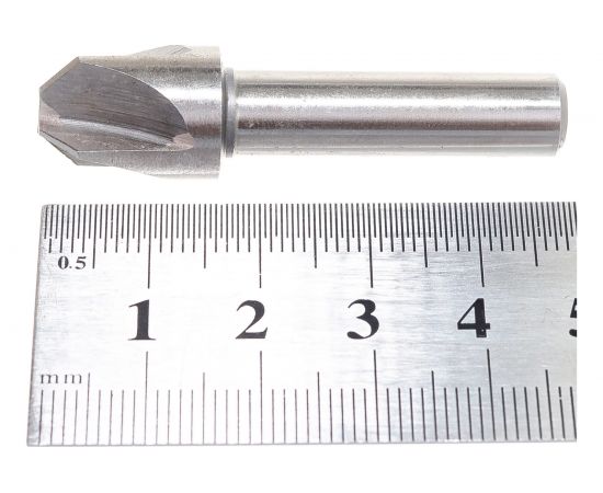 Зенковка коническая (12.5x16x48 мм, 90 град, хв 8 мм, Р6М5, тип 6) Гост 14953-80 ИНСТУЛС 00001253880 – изображение 3